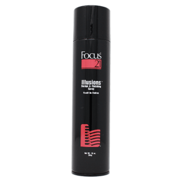 FOCUS 21_Illusions Design & Finishing spray 10oz_Cosmetic World